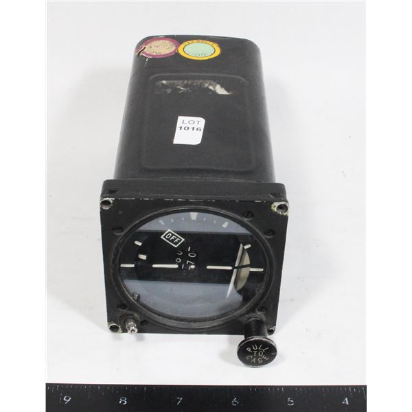 #1016 US Navy Gyro Horizon Indicator Aircraft