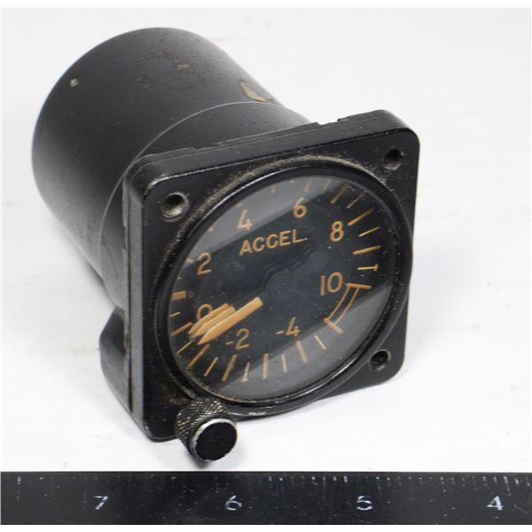 #1017 Accelerometer G-Meter WW2 1940's 1950's Era