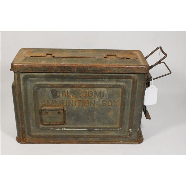 #1027 WW2 US Army .30MI Ammunition Box