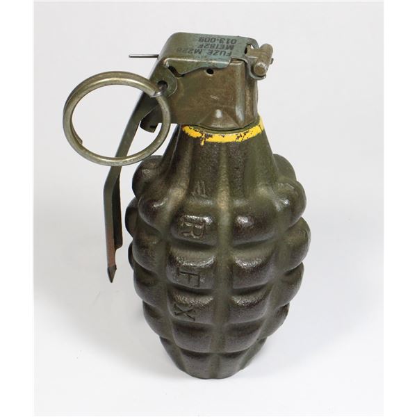 #1029 Inert US Grenade RFX Fuze M228