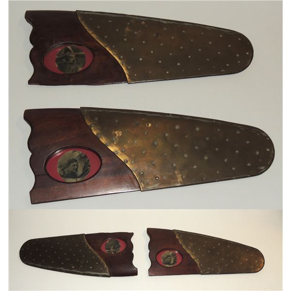 #1043 World War One Biplane Trench Art Propellers
