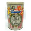 Image 1 : #1061 WW2 Netherlands Allied Victory Biscuit Tin