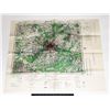 Image 1 : #1070 WW2 British Military Map Berlin Germany 1943