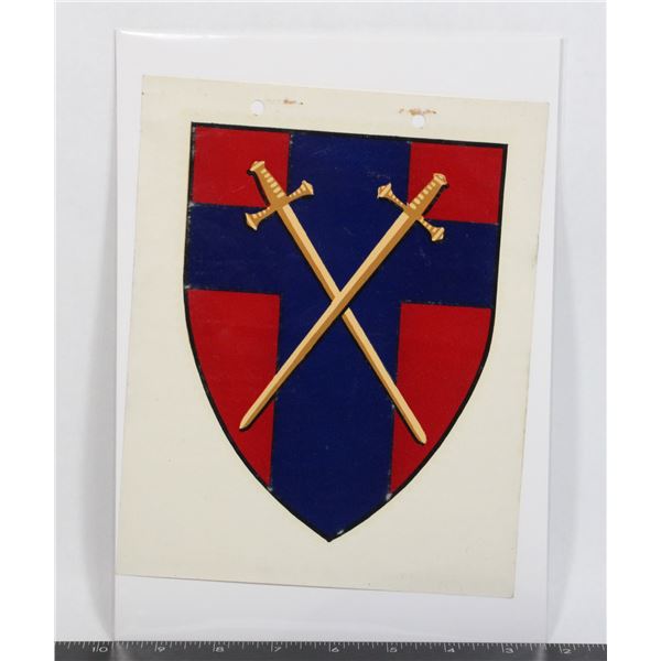 #1076 WW2 British 21st Army Group Vehicle Decal