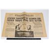 Image 1 : #1154 WW2 Newspaper Edmonton Bulletin 1939