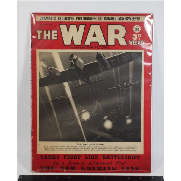 #1171 The War British Magazine #20 March 8th 1940