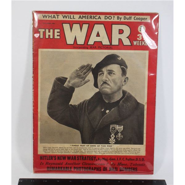 #1172 The War British Magazine #25 April 12th 1940