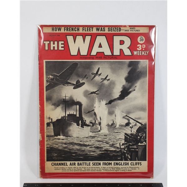 #1174 The War British Magazine #39 July 19th 1940