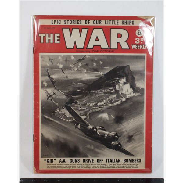 #1175 The War British Magazine #42 August 9th 1940