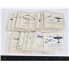 Image 1 : #1187 WW2 Sweet Caprol Cigarette Aircraft ID Cards