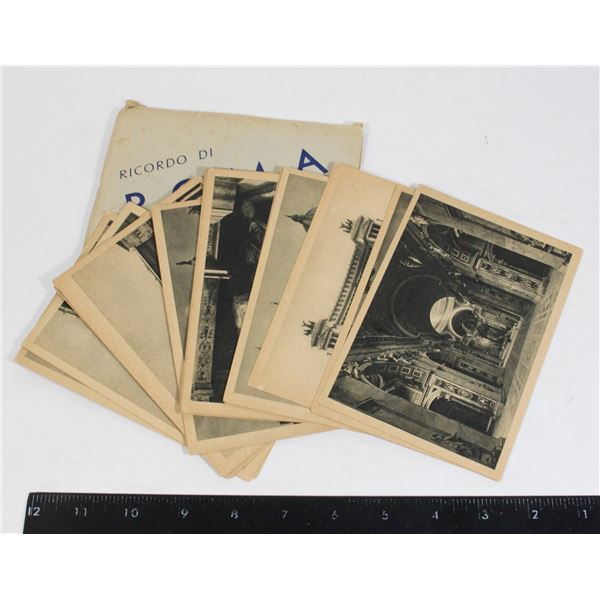 #1197 WW2 Italian Rome Postcards Allied Bring back