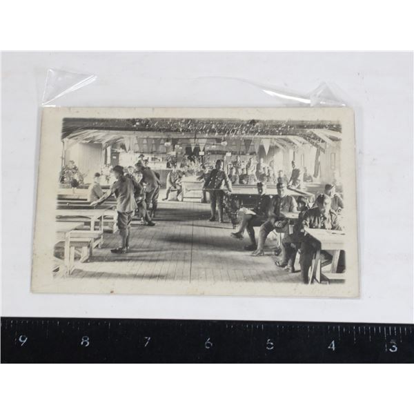 #1208 WW1 August 24th 1916 Canteen RPPC Photo