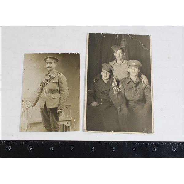#1211 WW1 Royal Artillery RPPC Photographs