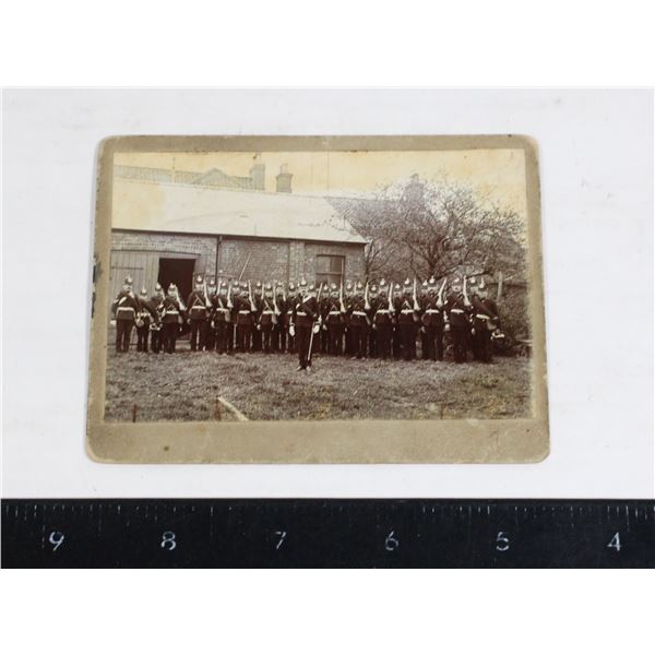 #1212 Late 1800's British Regiment Photograph