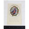 Image 1 : #1222 1900's Canada Maple Leaf Forever Postcard