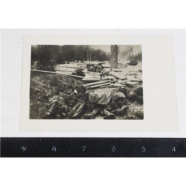 #1239 WW1 Imperial German RPPC War Dead