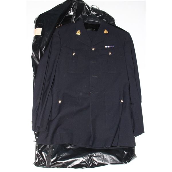 #1271 RCMP Blue Serge Tunic with Insignia + Pants