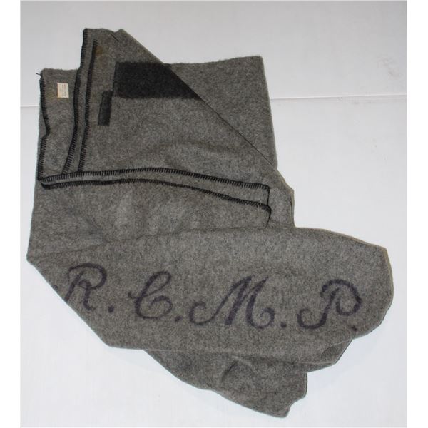 #1274 1961 RCMP Barracks Blanket Ayers Limited