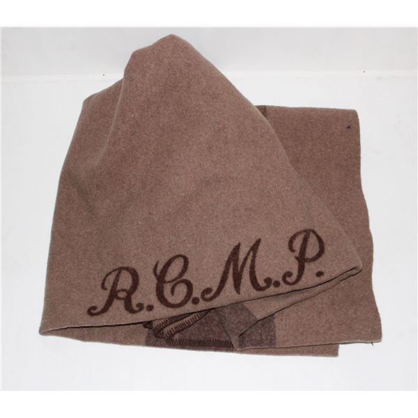 #1275 RCMP Barracks Blanket Brown Ottawa Valley