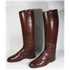 Image 4 : #1278 RCMP Officers High Brown Riding Boots