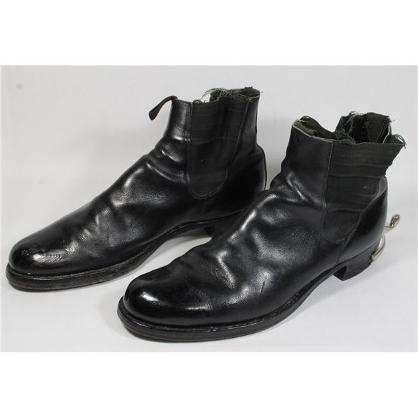 #1279 RCMP Ankle boots with spurs
