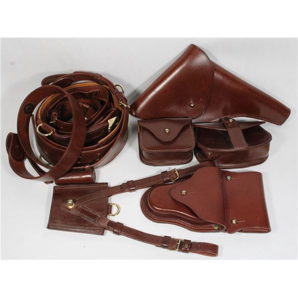 #1280 RCMP Sam Browne Uniform Belt Holster