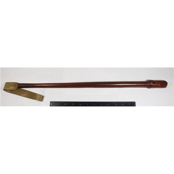 #1287 RCMP Officer's Leather Riding Crop