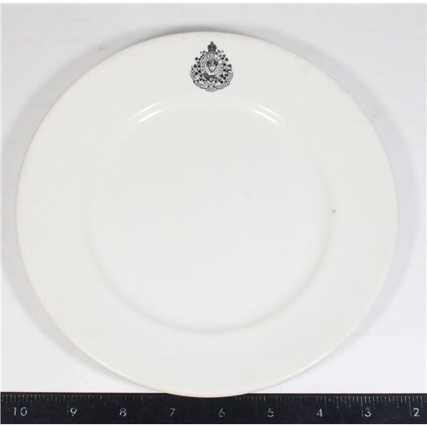 #1291 Royal North West Mounted Police Mess Plate