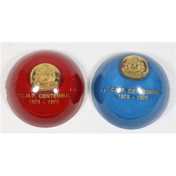 #1316 1873-1873 RCMP Centennial Desk Paper Weights