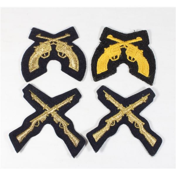 #1321 RCMP Crossed Rifles Crossed Pistol Patch Lot