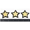 Image 2 : #1327 RCMP Service Badge Star lot of 3