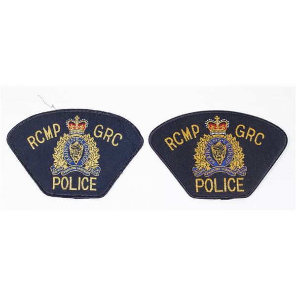 #1329 Obsolete RCMP GRC Shoulder Titles
