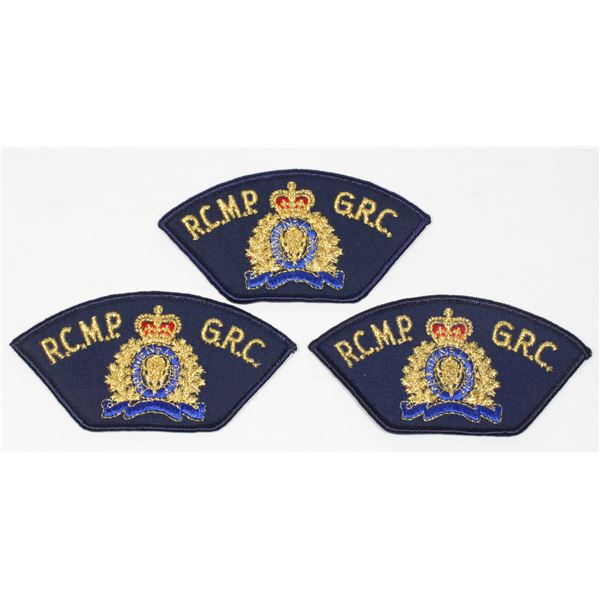 #1330 Obsolete RCMP GRC Shoulder Titles 1990's