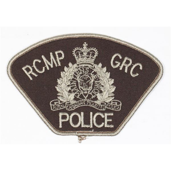 #1333 RCMP GRC Police Brown Shoulder Title