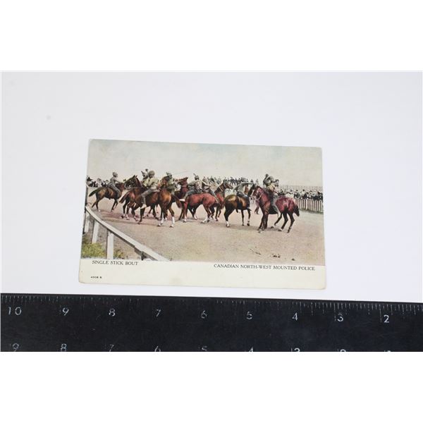#1373 Canadian North West Mounted Police Postcard