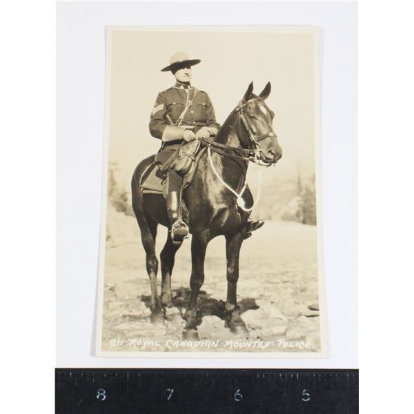 #1375 Royal Canadian Mounted Police RPPC Banff