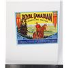 Image 1 : #1385 Mountie Sparkling Water Club Soda Label