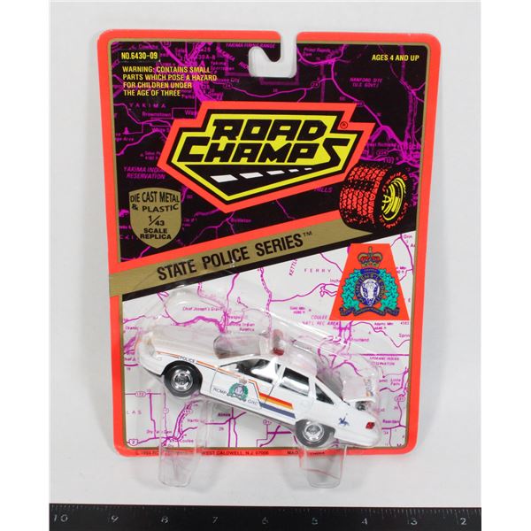 #1388 Road Champ 1:43 RCMP Diecast Car