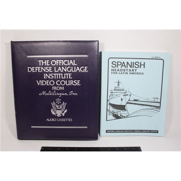 #1443 United States Military Spanish Guide +tapes