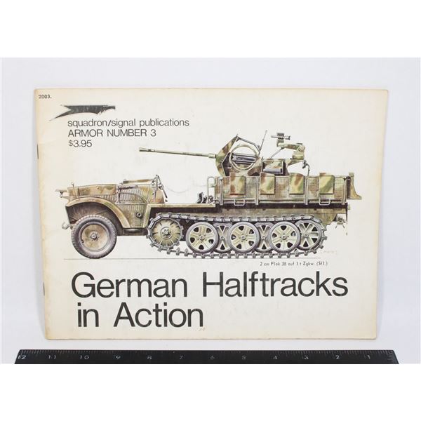 #1453 Squadron Signal Book WW2 German Halftracks
