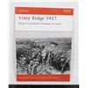 Image 1 : #1457 Osprey Vimy Ridge 1917 Reference Book WW1