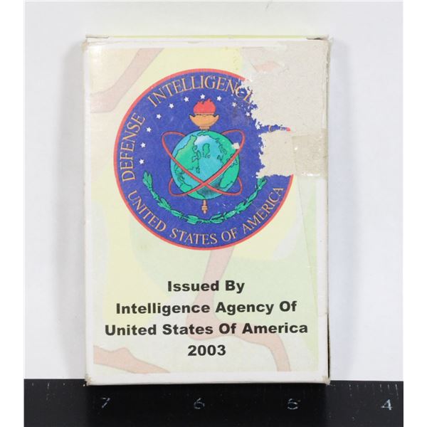 #1472 2003 United States Iraq War Playing Cards