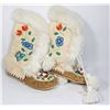 Image 1 : #1482  Canada First Nations Mukluks Boots w/ Fur