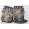 Image 2 : #1483 Canada First Nations Mukluks Boots w/ Fur