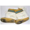 Image 4 : #1484 Canada First Nations Mukluks Boots with Fur