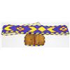 Image 2 : #1485 First Nations Beaded Belt & Belt Buckle