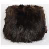 Image 2 : #1488 Antique Fur handwarmer hand muff