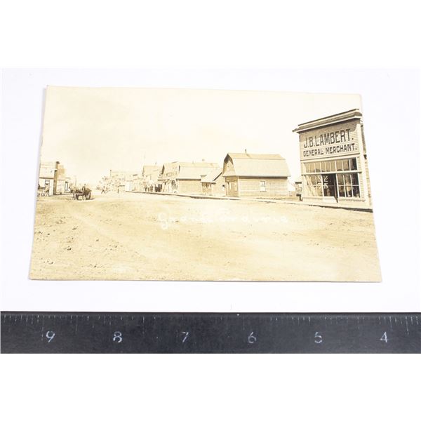 #1496 RPPC Photograph Grande Prairie Antique
