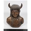 Image 1 : #1512 First Nations Bison Headdress  Statue