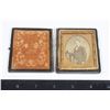 Image 1 : #1521 1800's Photograph in opening case worn